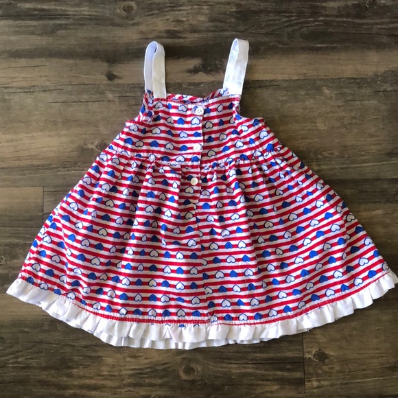 Sweet♥️ Hearts Dress & Cover size 24M - Picture 5 of 11